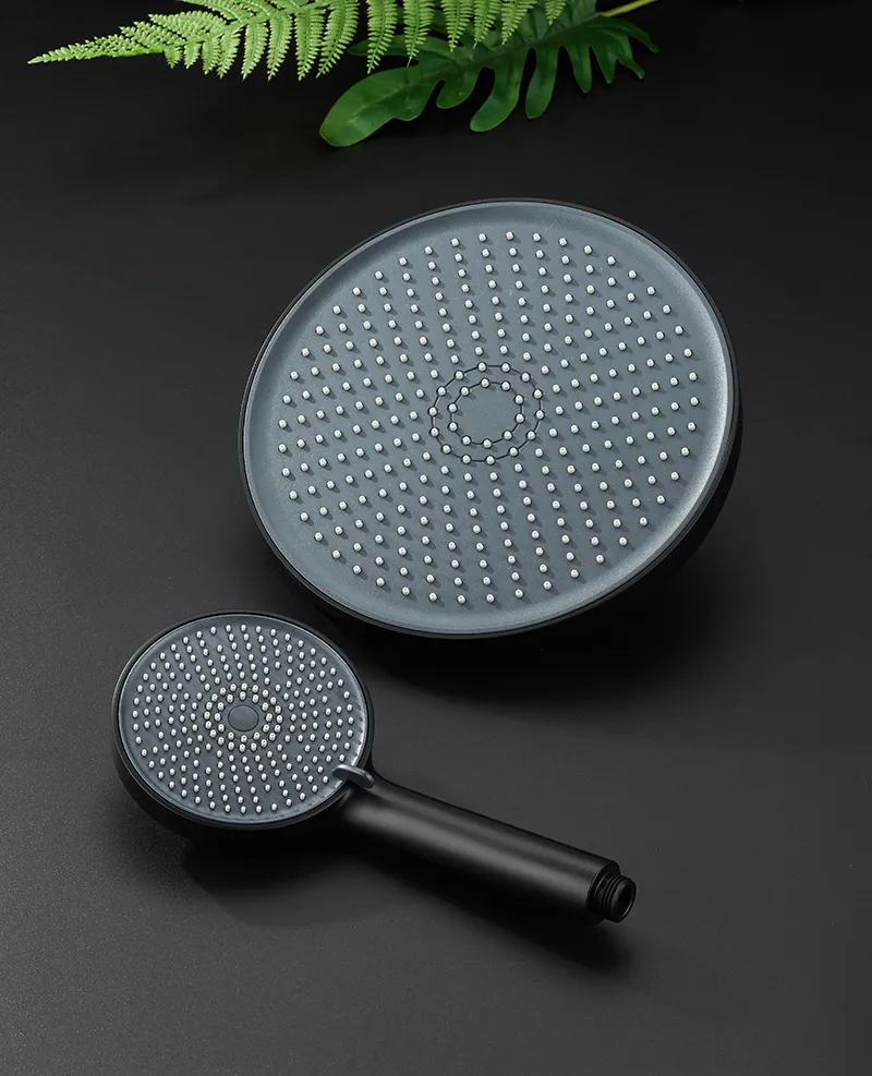 Self Cleaning Shower Head With Universal Interface Self Cleaning Shower Head With Universal Interface